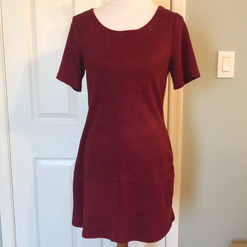 Burgundy tunic/Dress